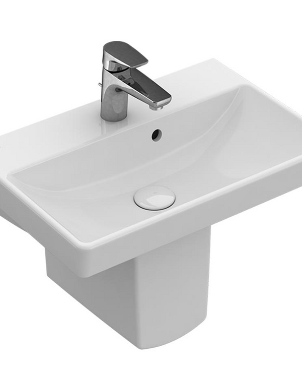 Avento 550 Wall Basin 1 Tap Hole
