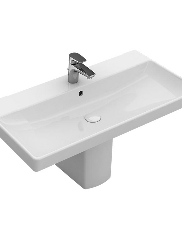 Avento 800 Wall Basin 1 Tap Hole