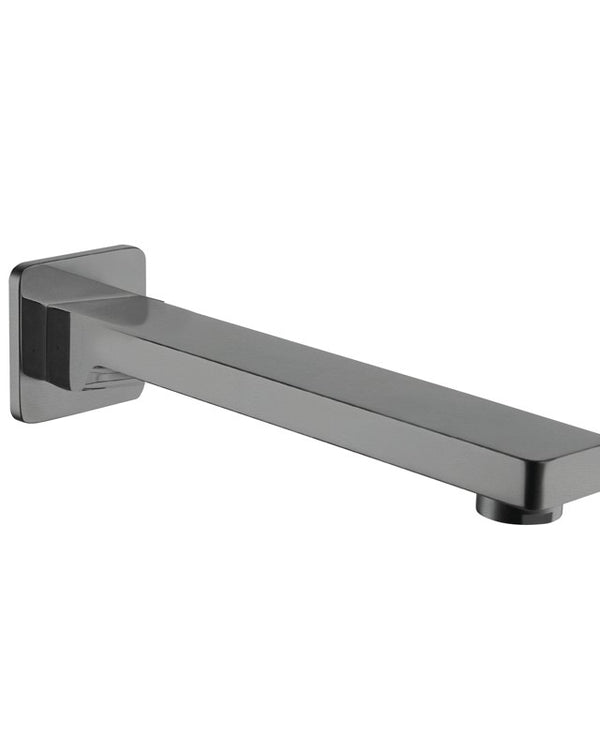 The GABE 200mm Bath Spout - Brushed Nickel
