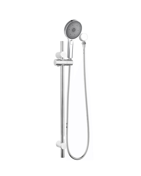 The Gabe Hand Shower On Rail - Chrome