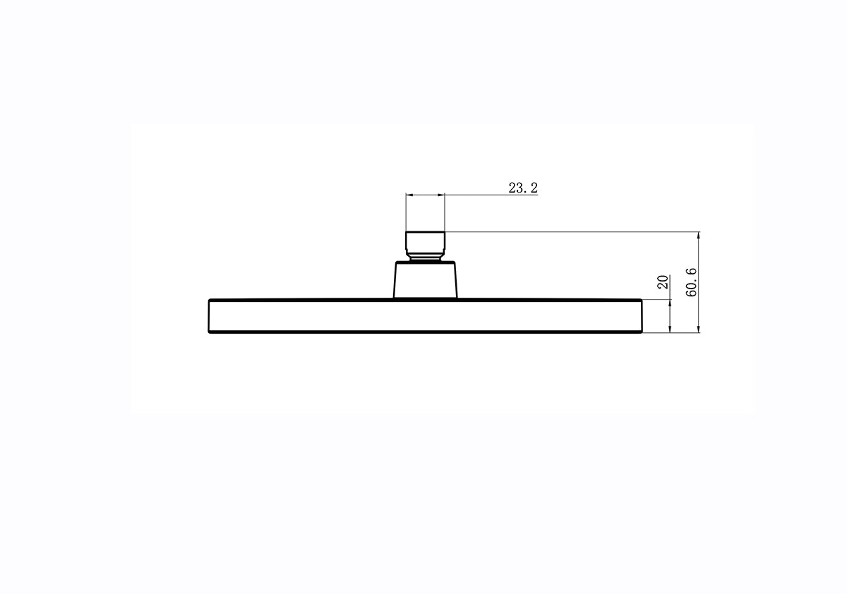 The Gabe Bush Shower Head - Chrome