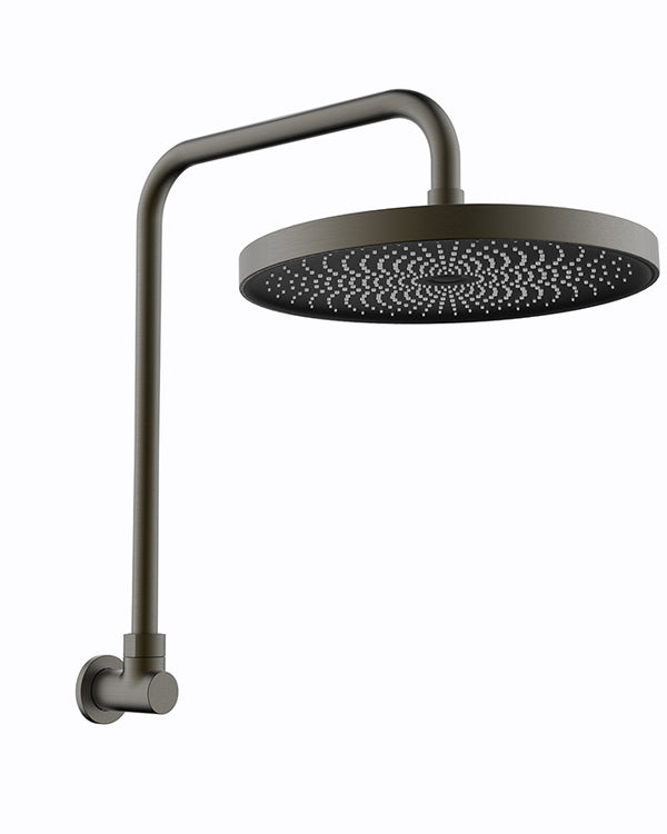 The Gabe Gooseneck Shower - Gun Metal