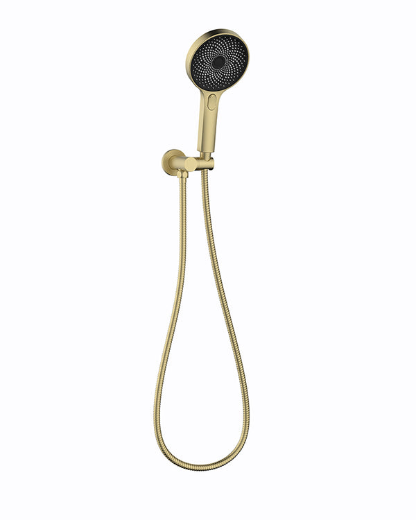 The Gabe Hand Shower With Wall Bracket - Brushed Gold