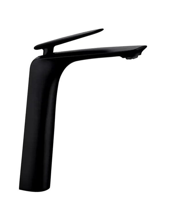 Bellino Matte Black Tall Basin Mixer