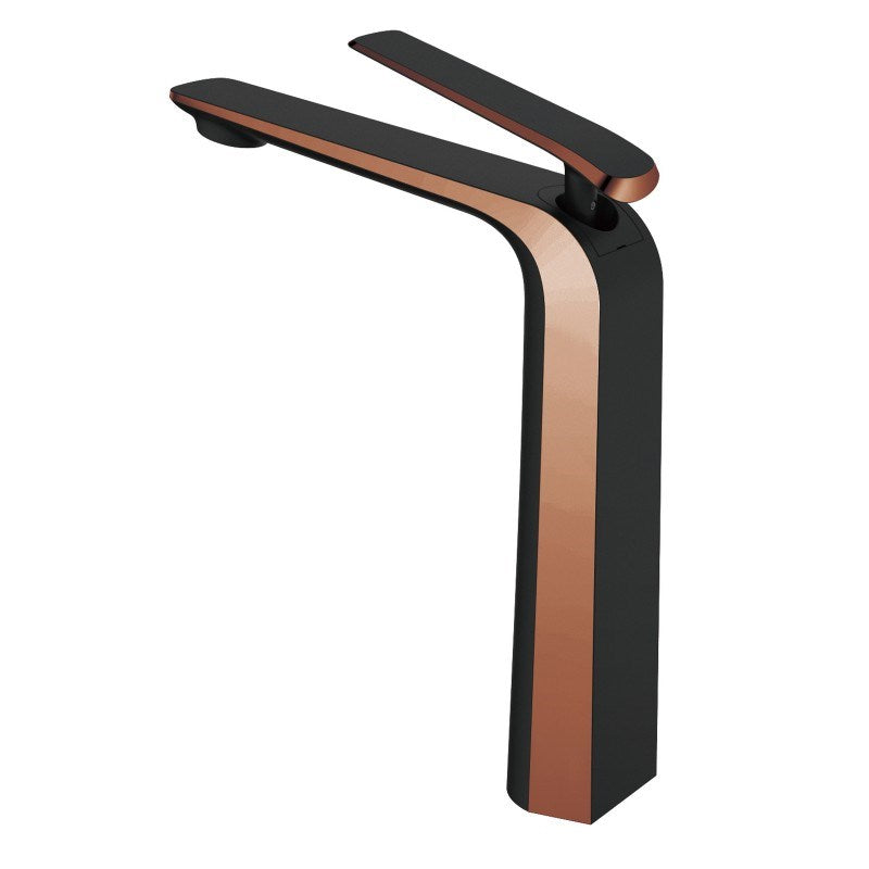 ESPERIA - Black & Rose Gold Basin Mixer