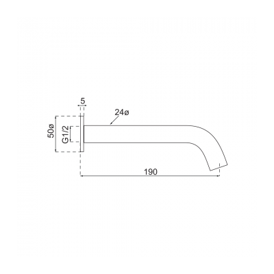 Vita Bath Spout