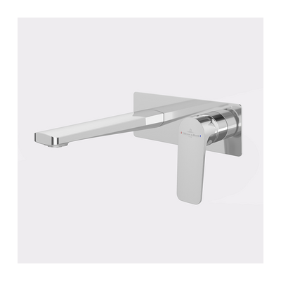 O.Novo Style Rectangular Wall Mounted Basin Trim