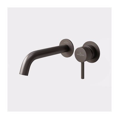 Vita 35 Wall Mounted Basin/Bath Mixer Trim Gun Metal