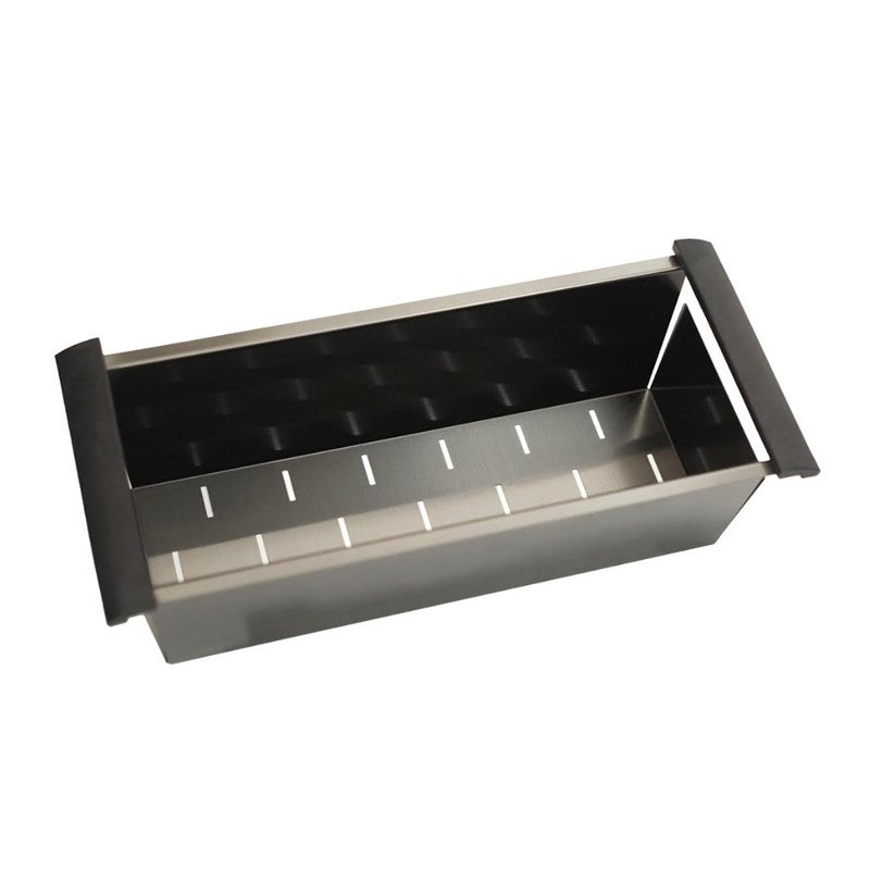 450x190x130mm Gunmetal Stainless Kitchen Sink Colander