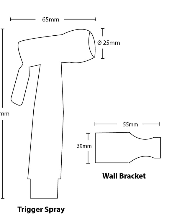 Trigger Spray with Re-inforcecHose/Dual Check Valve Chrome