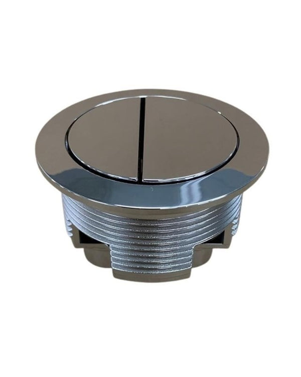 Round Chrome Cistern Dual Flush Button(for Two-piece Toilet)