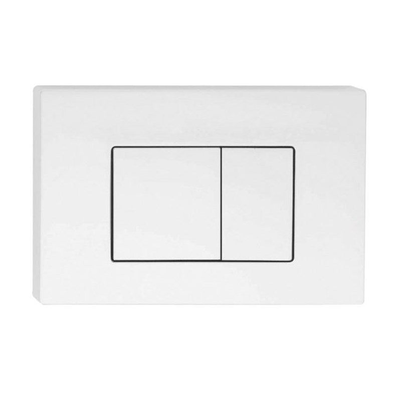 R & T White ABS Push Plate(Square Button)