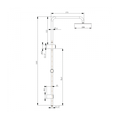 Embrace Pure 250 Shower System