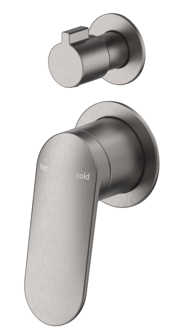 Lantra Shower Mixer Diverter - 2P - TRIM KIT ONLY Gunmetal