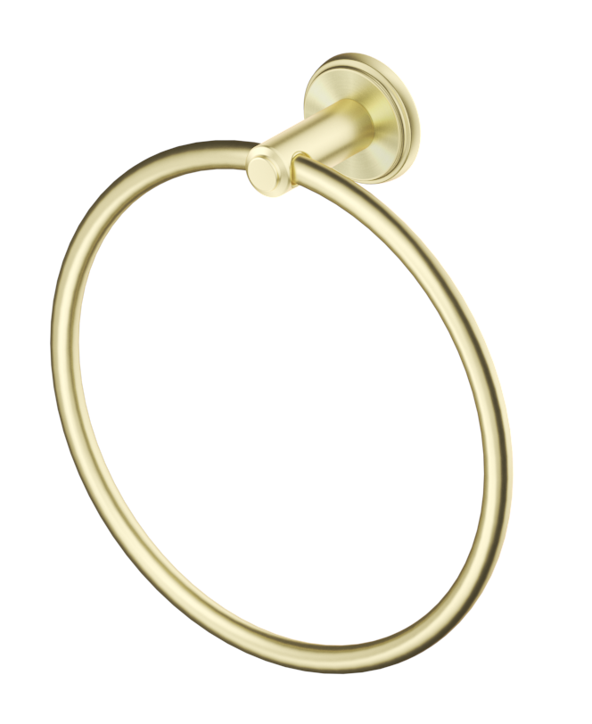 Mica Heritage Towel Ring French Gold