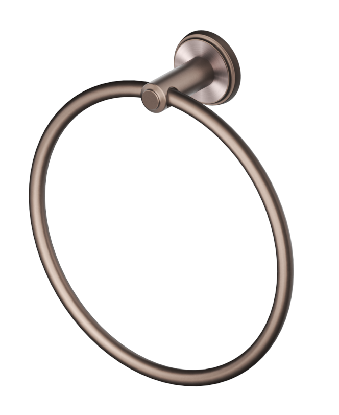 Mica Heritage Towel Ring Dusk Bronze
