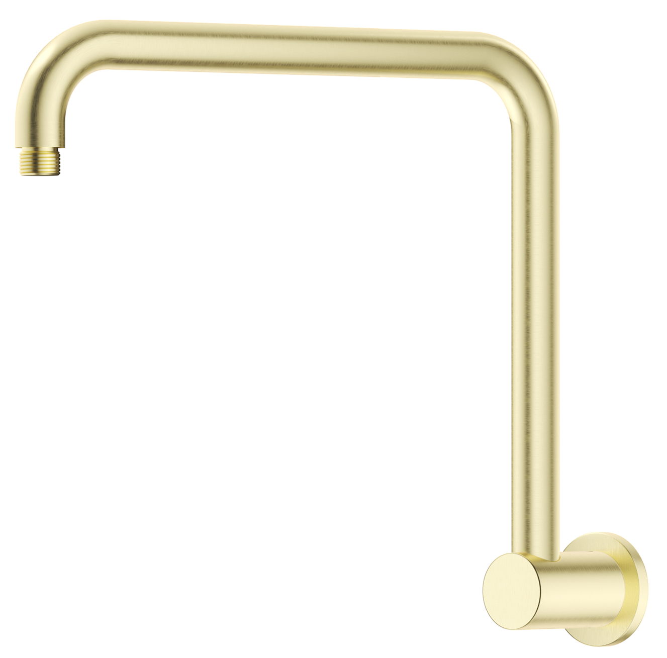 Mica Gooseneck Shower Arm French Gold