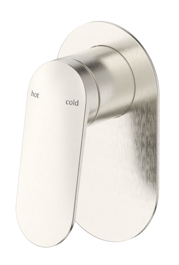 Lantra Shower Mixer - Oval Plate - TRIM KIT ONLY Brushed Nickel