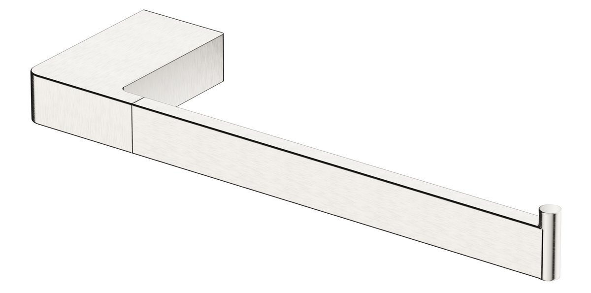 Milos Hand Towel Holder Brushed Nickel