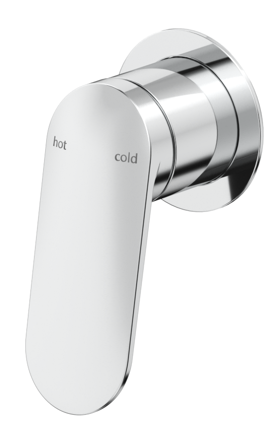 Lantra Shower Mixer - Round Plate - TRIM KIT ONLY Chrome