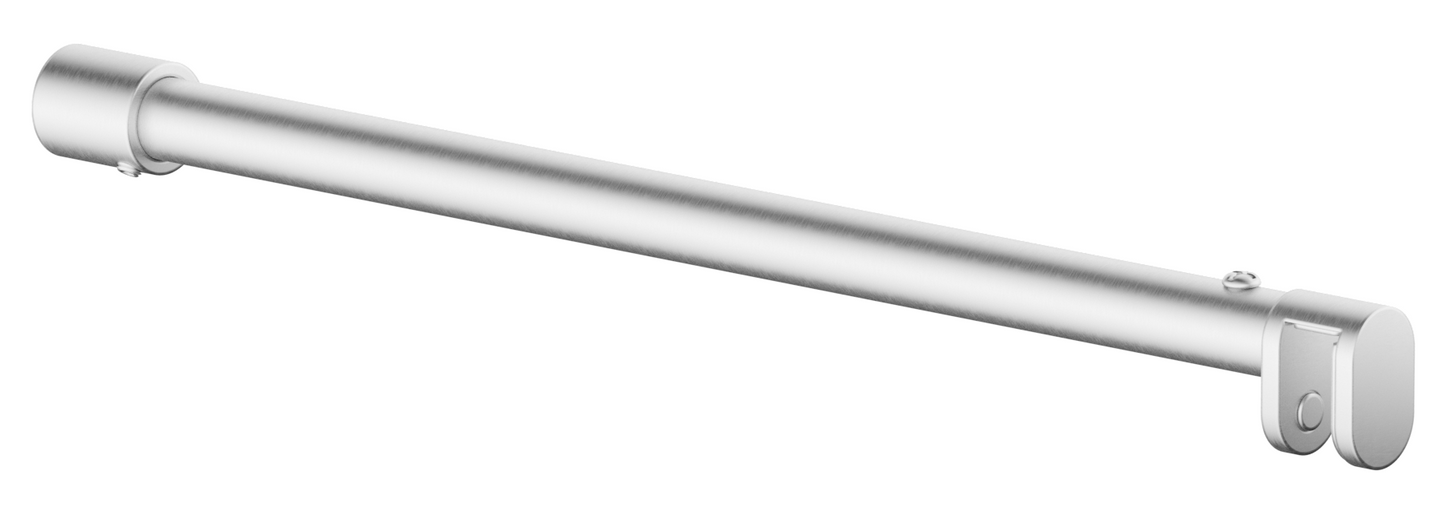 Stabiliser Bar - Round - Cut To Size Brushed Nickel