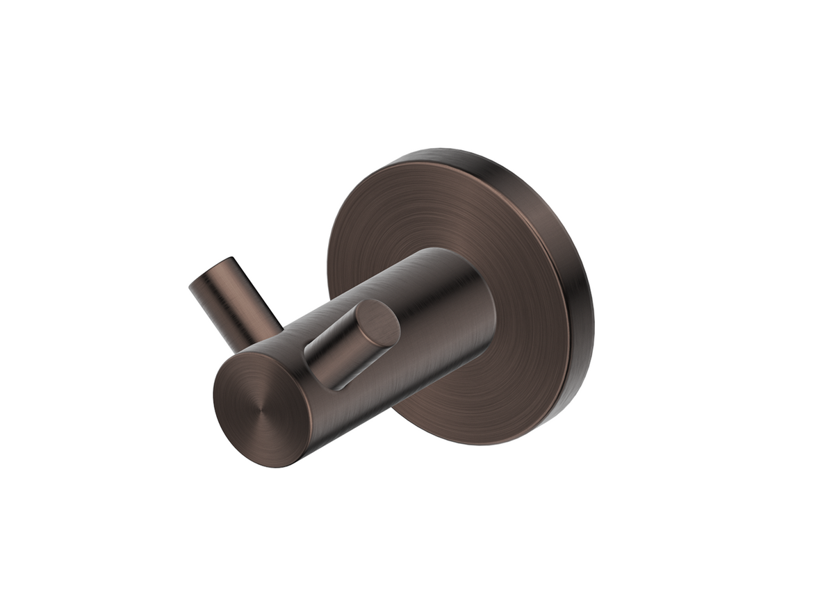 Mica Double Robe Hook Dusk Bronze