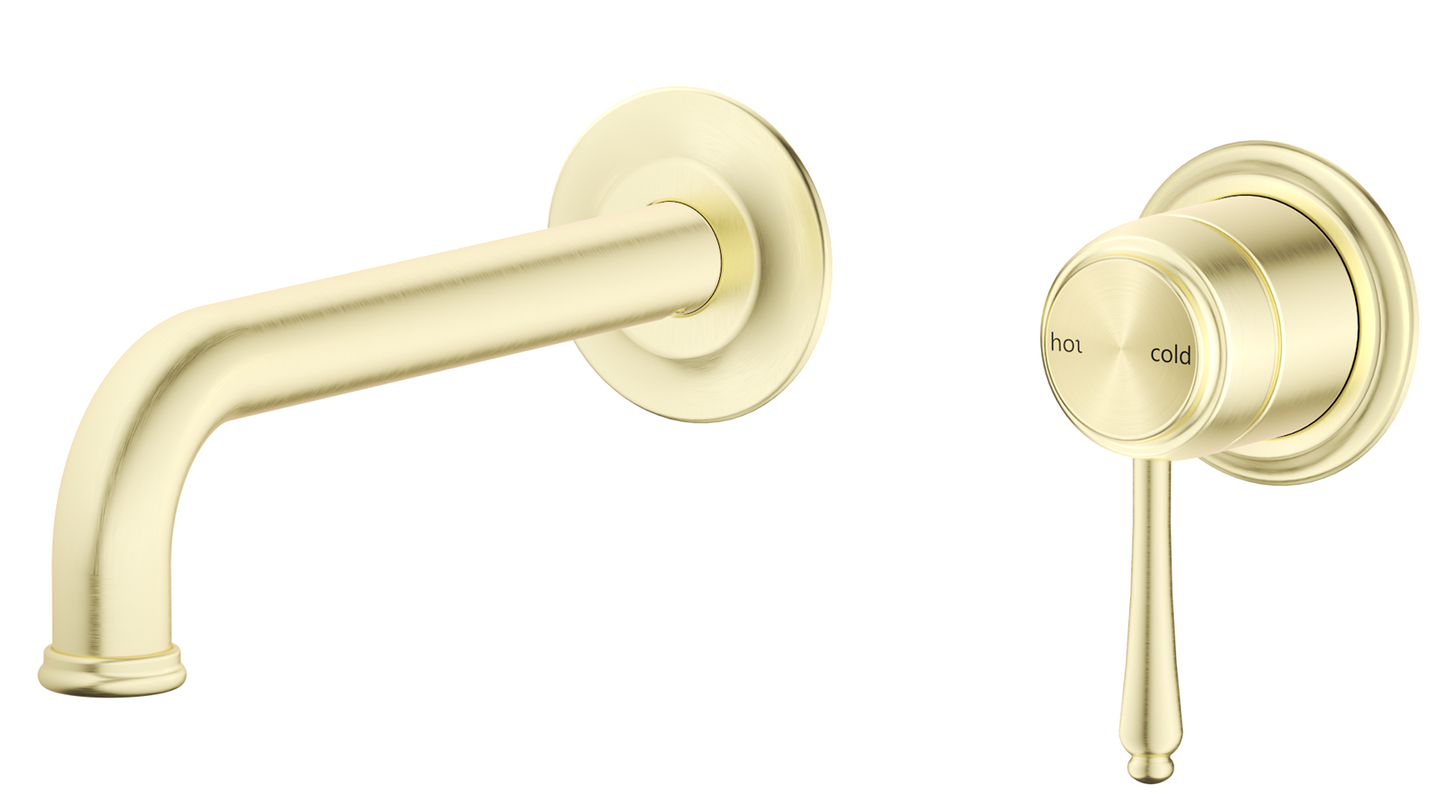 Mica Heritage Wall-Spout Combo - TRIM KIT ONLY French Gold