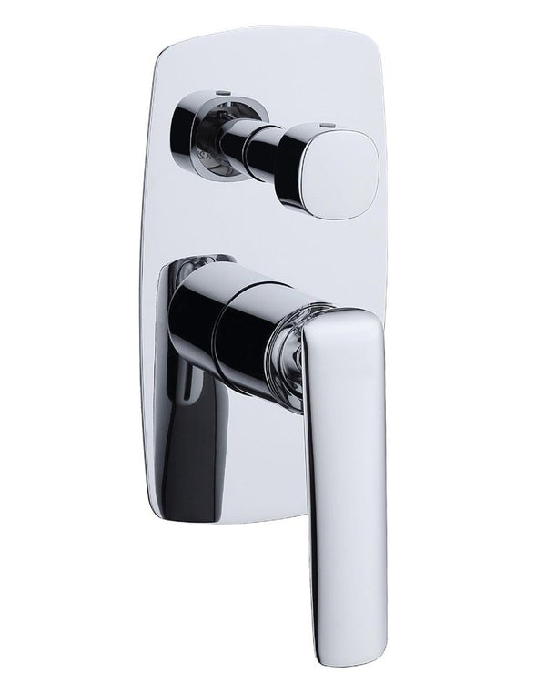 Bellino Chrome Wall Mixer with Diverter