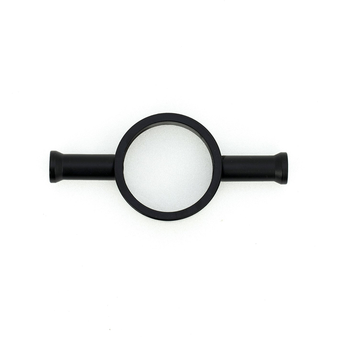 Vertical Towel Rail Hook for Vertical Heated Bar Black