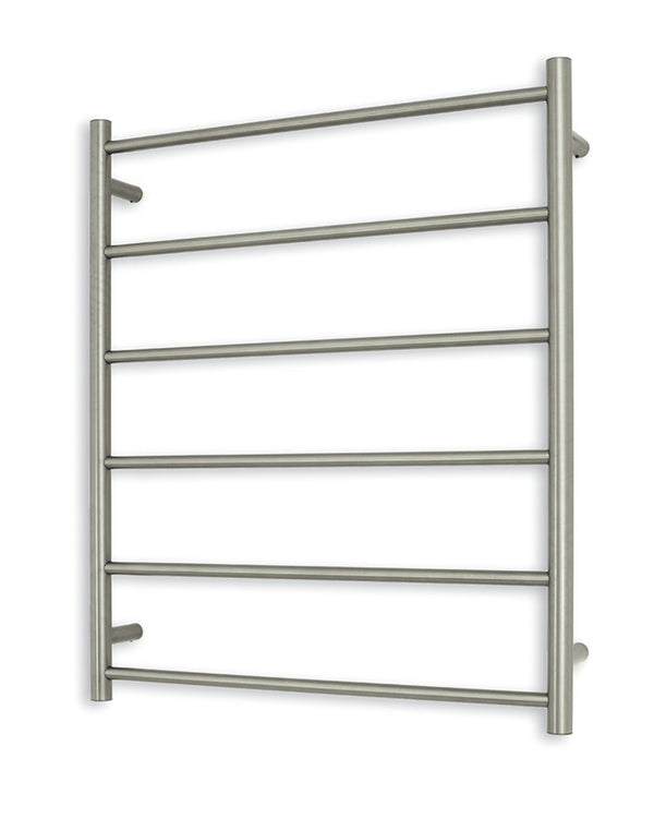 Brushed Nickel 700 x 830mm Rnd Non Heated Towel Rail