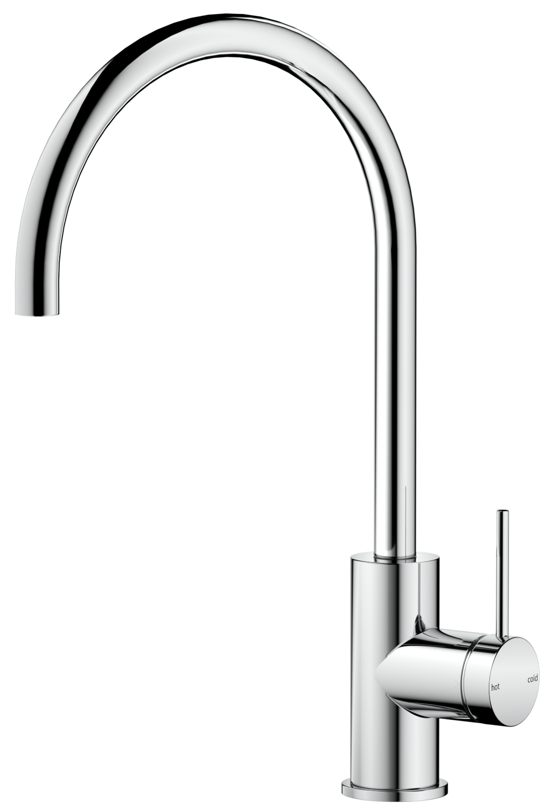 Mica Gooseneck Sink Mixer Chrome