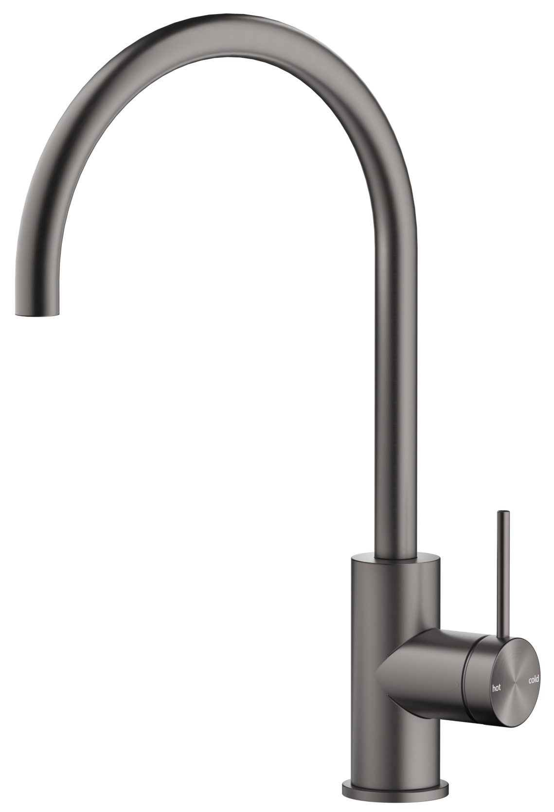 Mica Gooseneck Sink Mixer Gunmetal