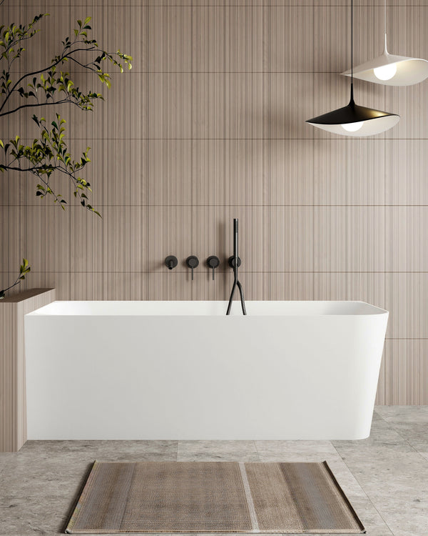 Ashton 1500mm left hand corner (matte white)