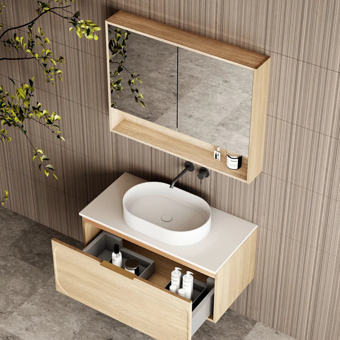 Cicero 900x460x405mm Natural Oak