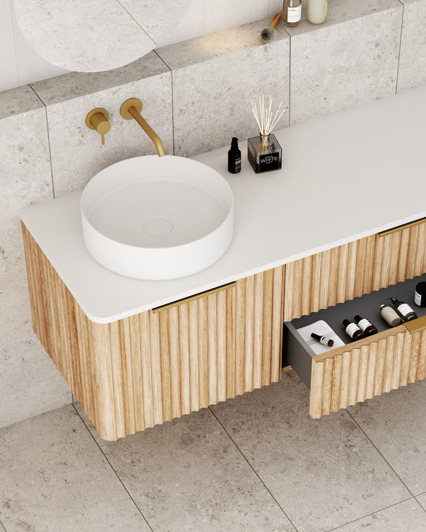 Gravity LHS 1200x460x405mm Natural Oak
