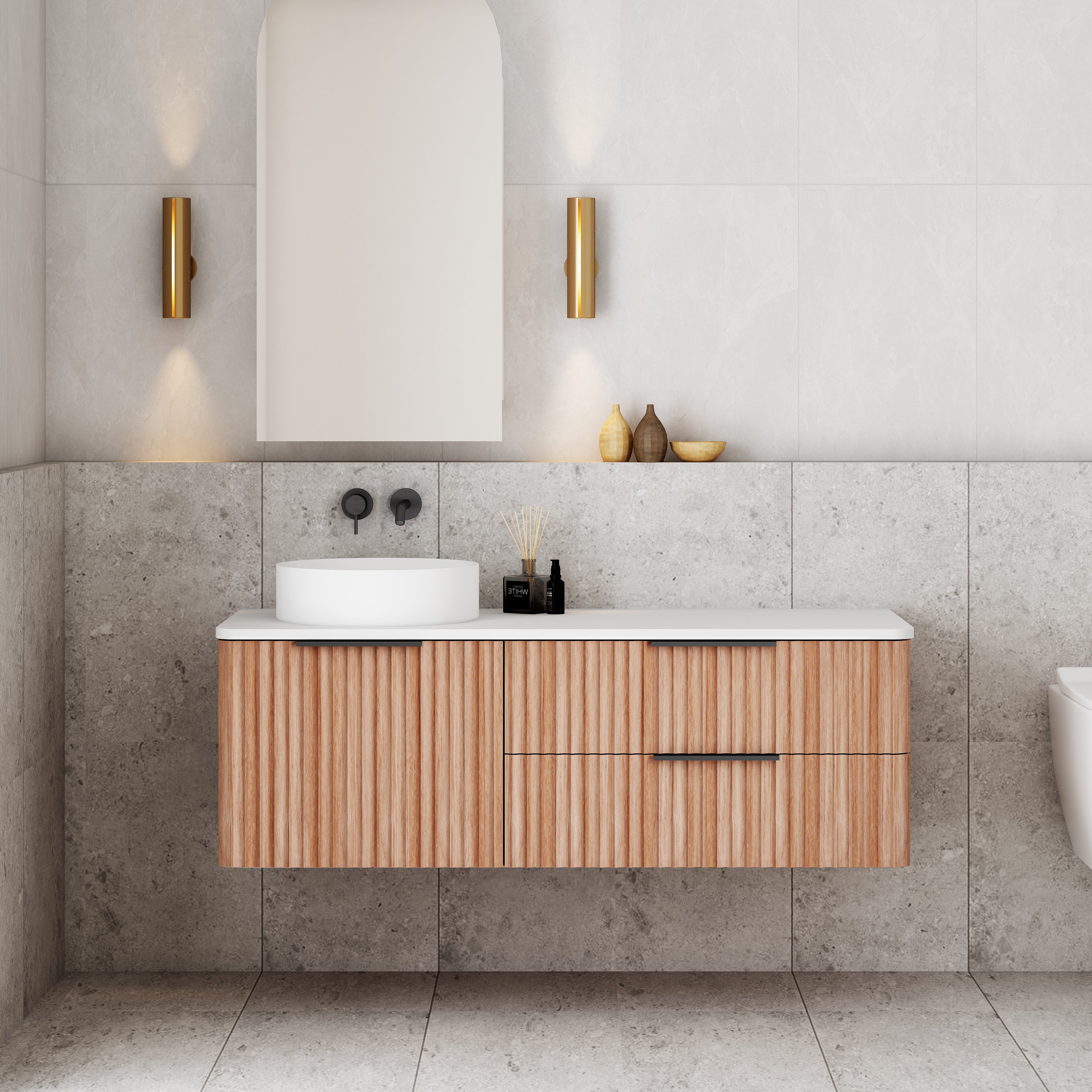 Gravity LHS 1200x460x405mm Walnut