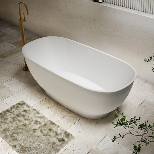 Hampton bath 1700mm (matte white)