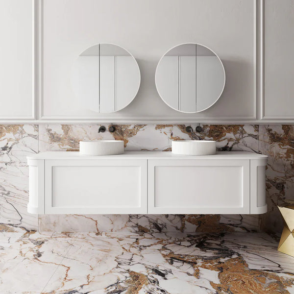 Westminster 1800x500x390mm Matte White
