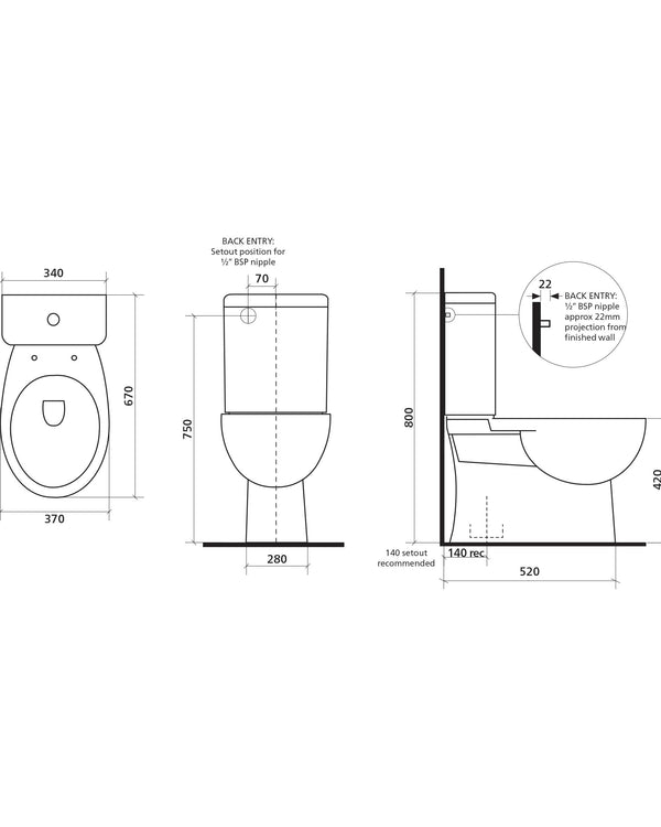 CHIOS CC CF Toilet BOT