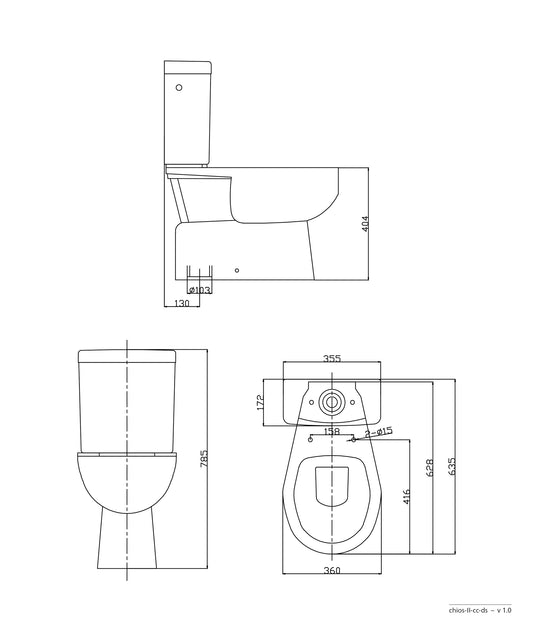 MERO CC BR Toilet Suite