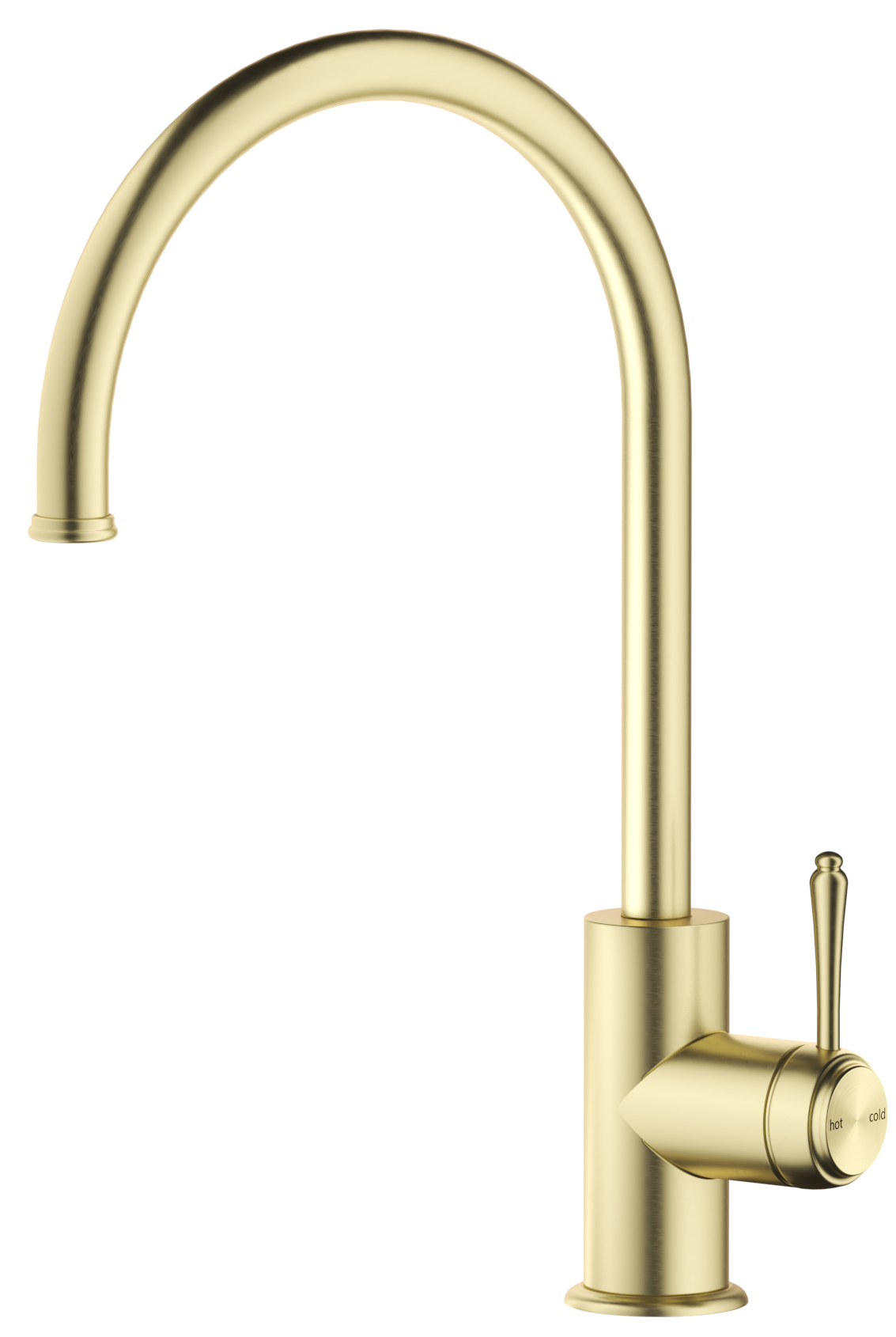 Mica Heritage Gooseneck Sink Mixer French Gold