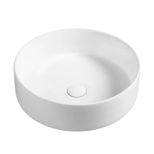 Artis 88 355x355x120 Matte White With Straight Edge Basin