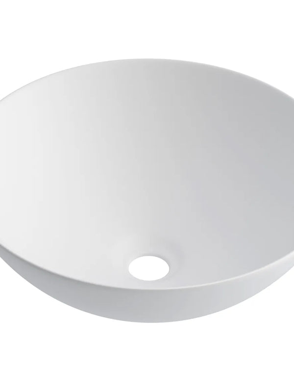 Bondi 400x400x135 Matte White Basin