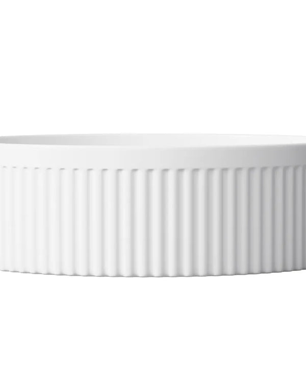 Oxford Round 395x395x125 Gloss White Basin