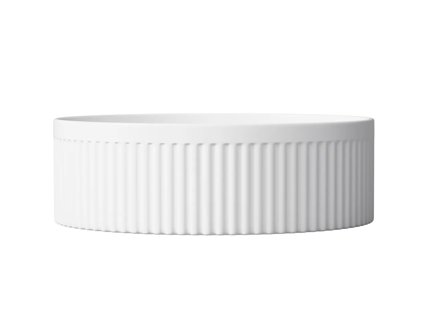 Oxford Round 395x395x125 Matte White Basin