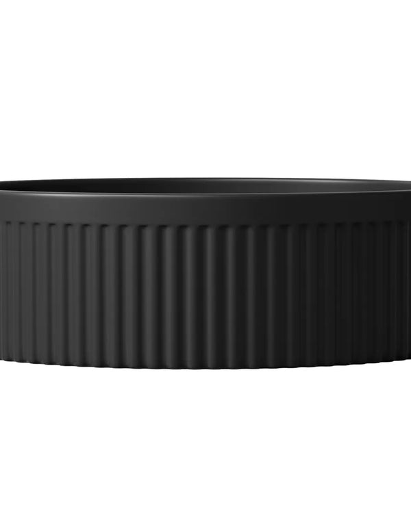 Oxford Round 395x395x125 Matte Black Basin