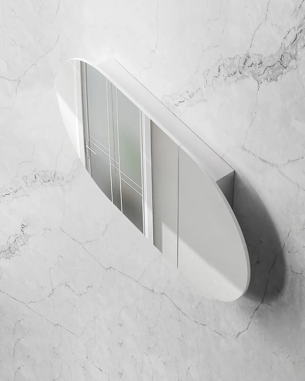 Bondi 1200x750 White Shaving Cabinet