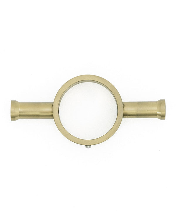 Vertical Towel Rail Hook for Vertical Heated Bar Light Gold