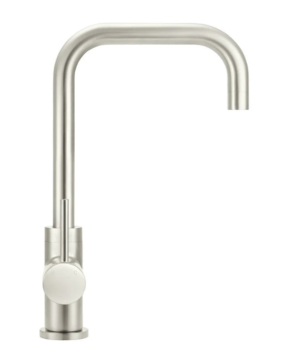 Round Kitchen Mixer Tap Curved