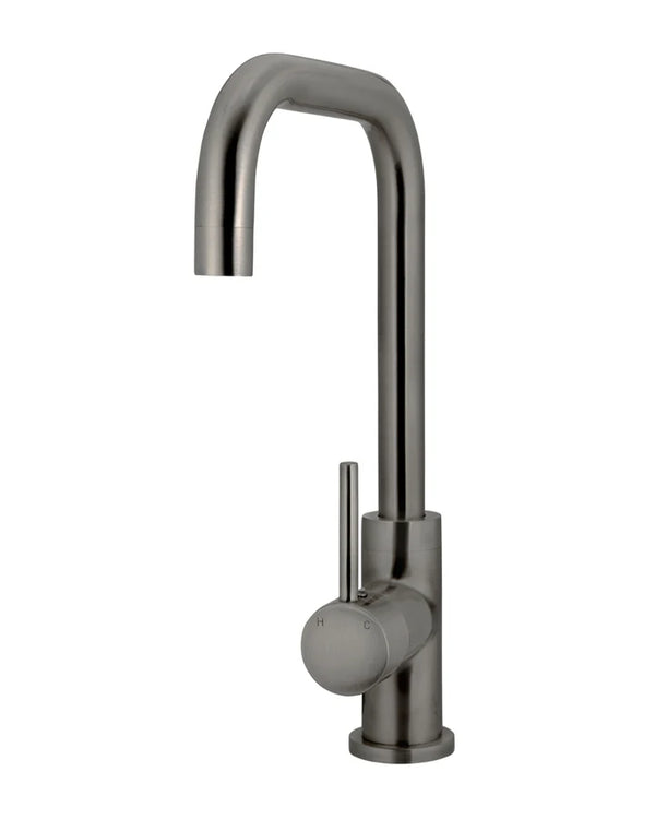 Round Kitchen Mixer Tap